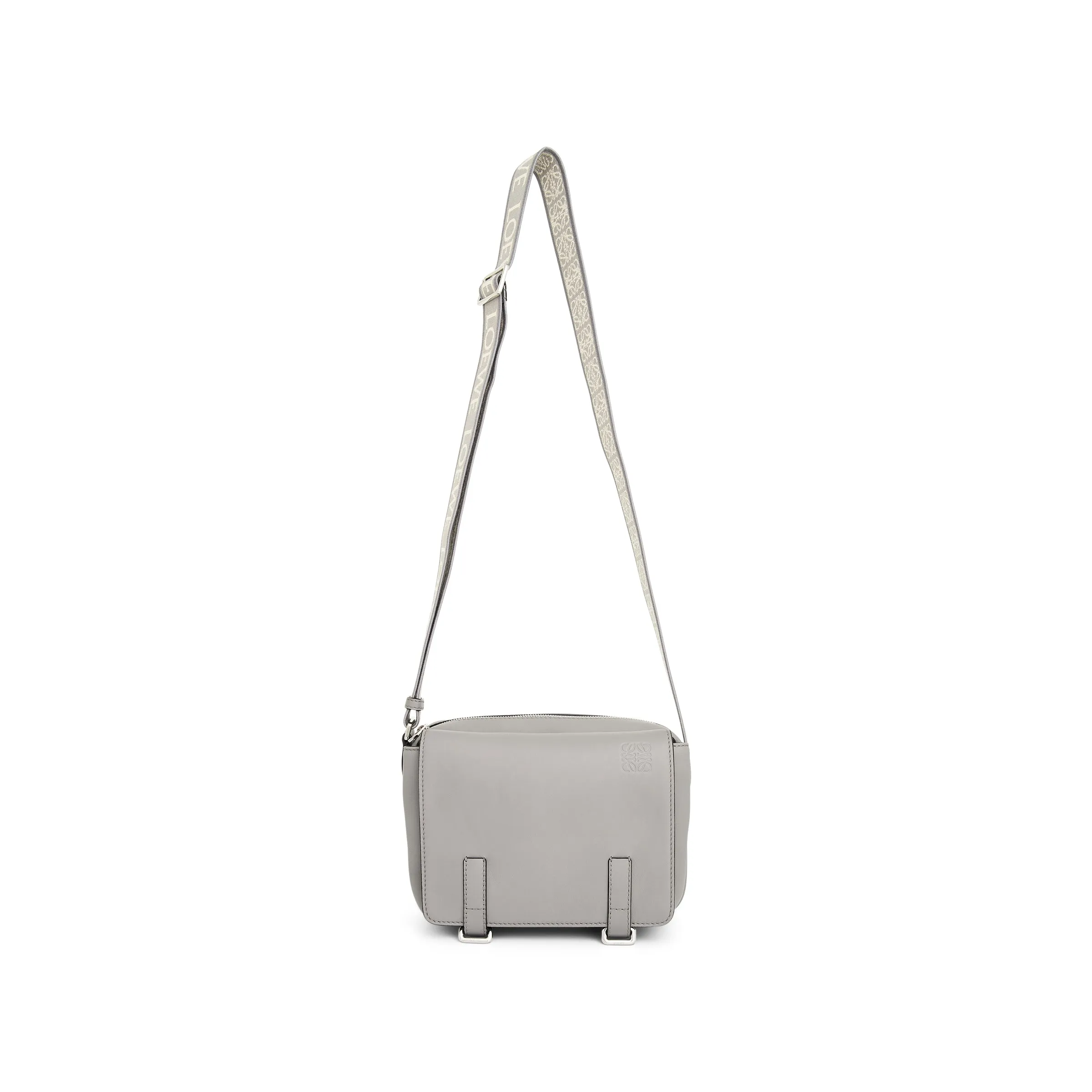 Military Messenger XS Bag in Asphalt Grey sold by MARAIS