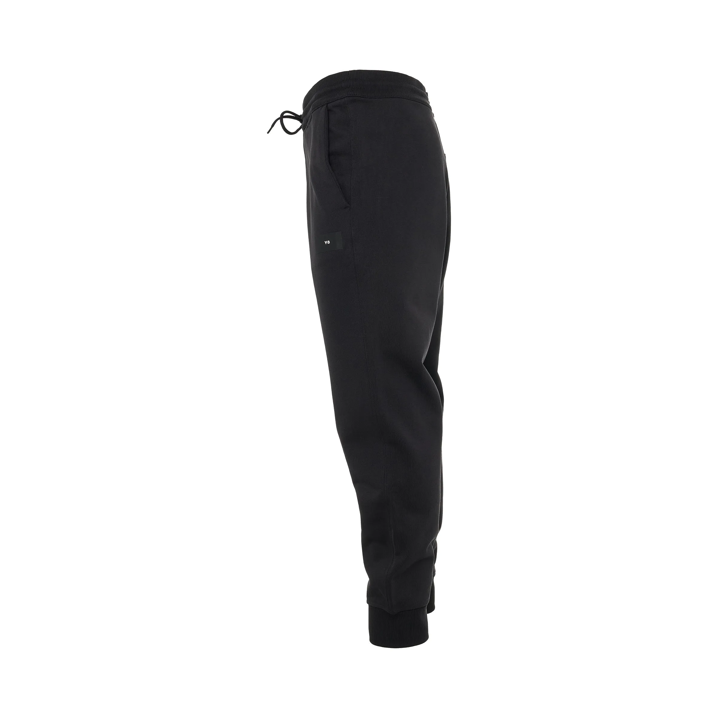 Organic Cotton Terry Cuffed Pants in Black sold by MARAIS product image thumbnail 3