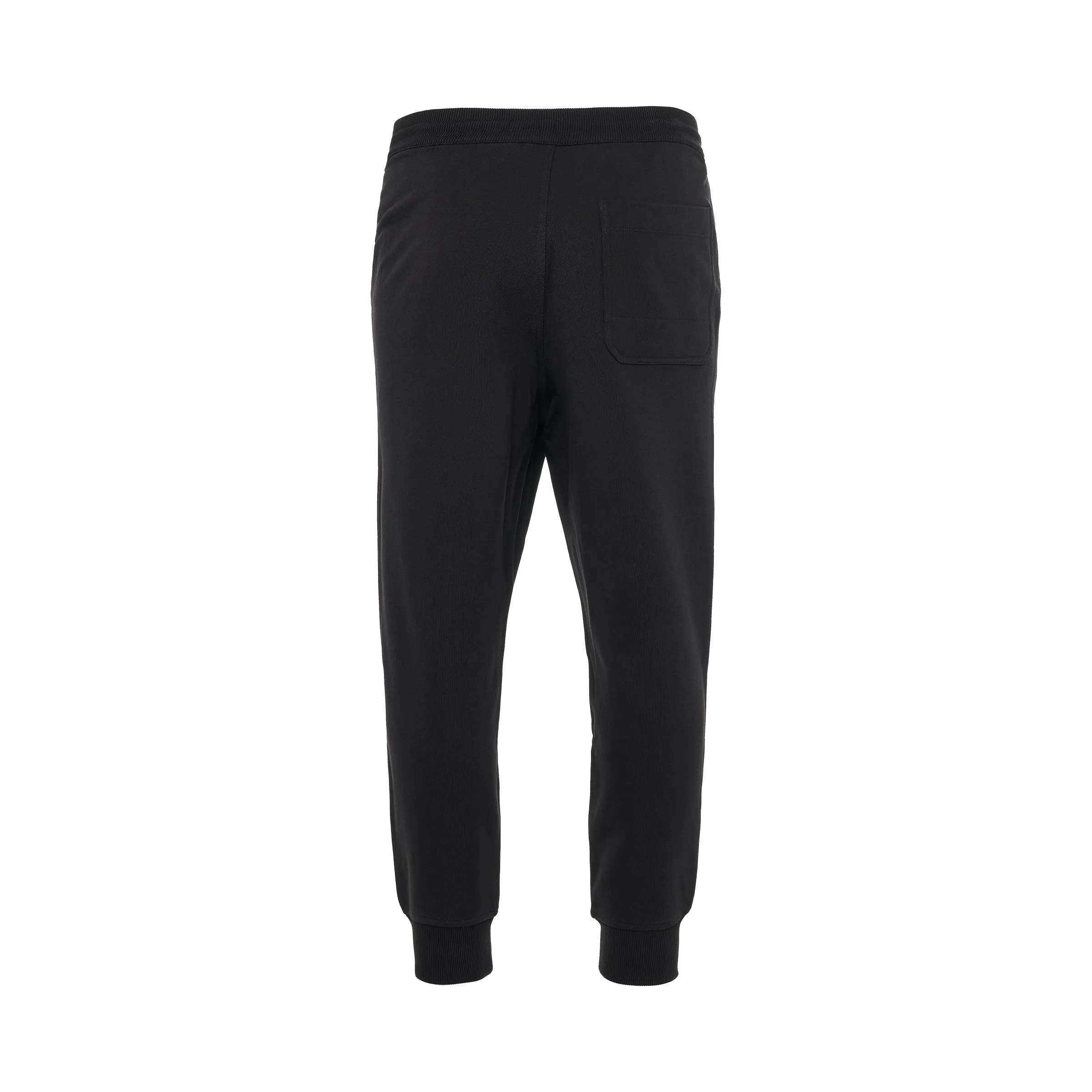 Organic Cotton Terry Cuffed Pants in Black sold by MARAIS product image thumbnail 4