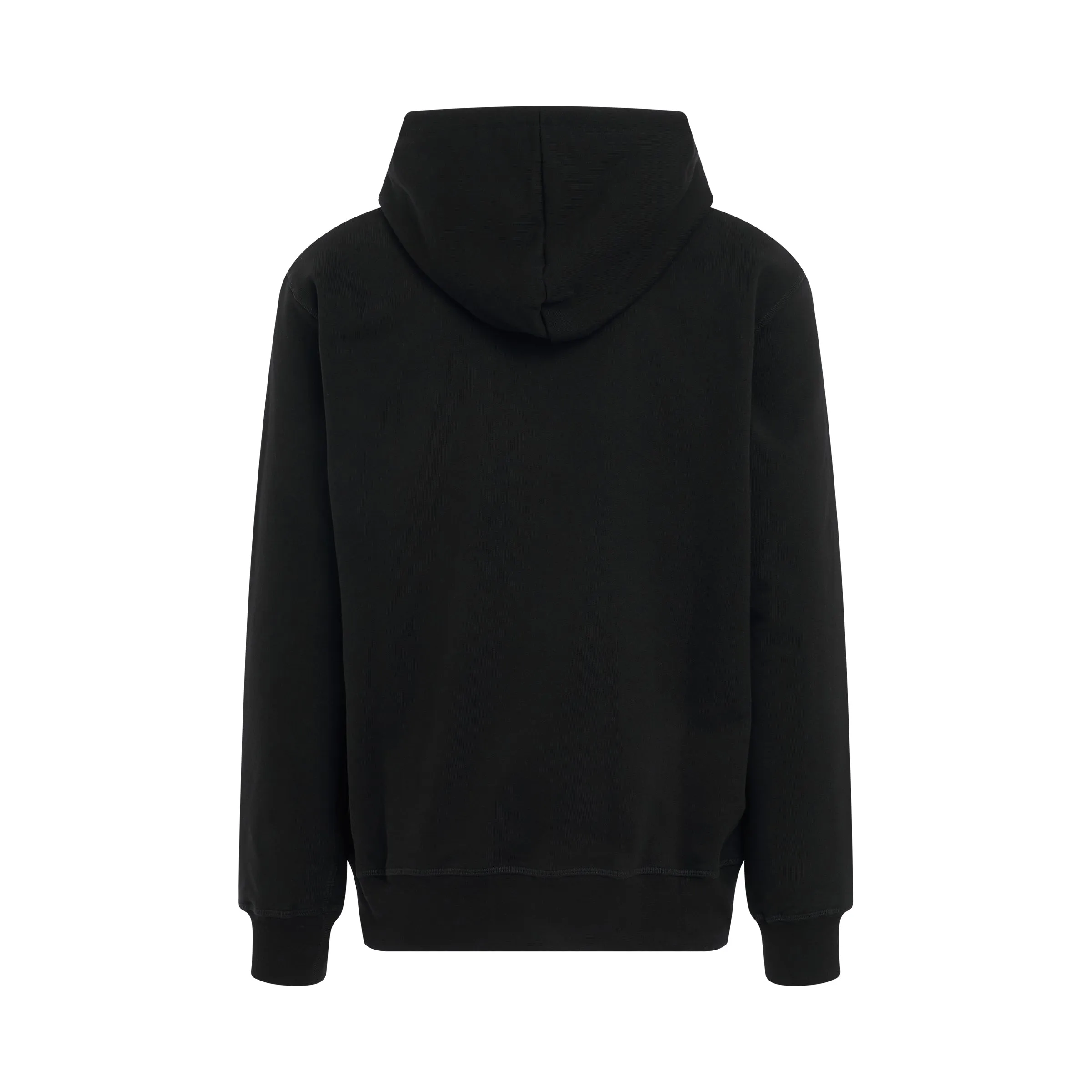 Graffiti Print Hoodie in Black/Ivory sold by MARAIS product image thumbnail 4