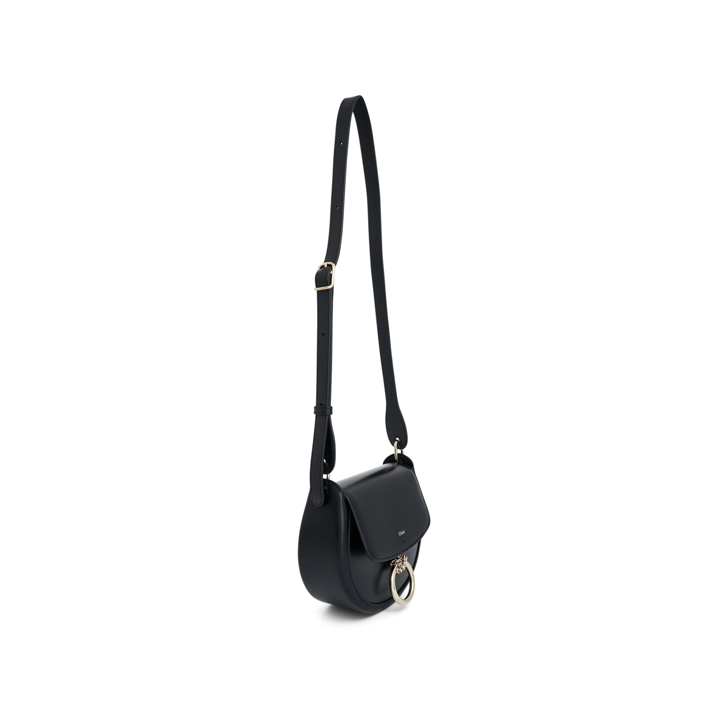 Chloe Arlene Leather Shoulder Bag in Black sold by MARAIS product image thumbnail 2