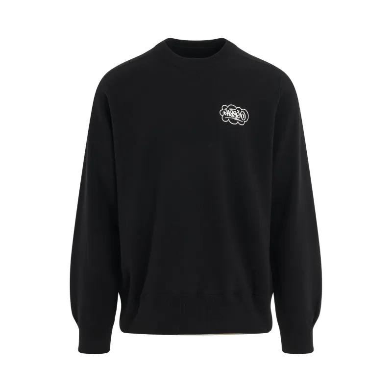 Eric Haze Onekindword Pullover in Black sold by MARAIS