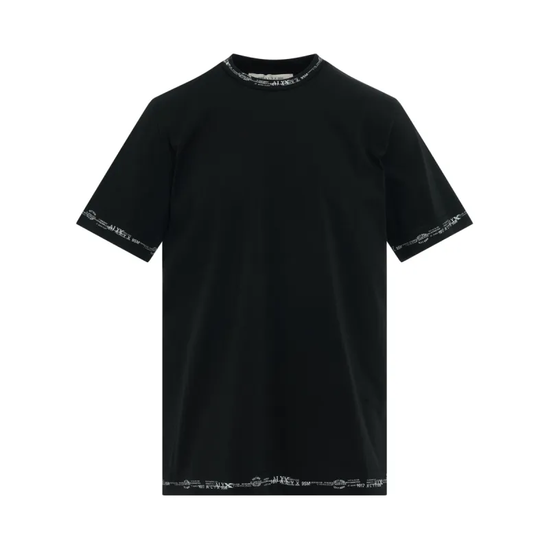 Logo Graphic T-Shirt in Black sold by MARAIS