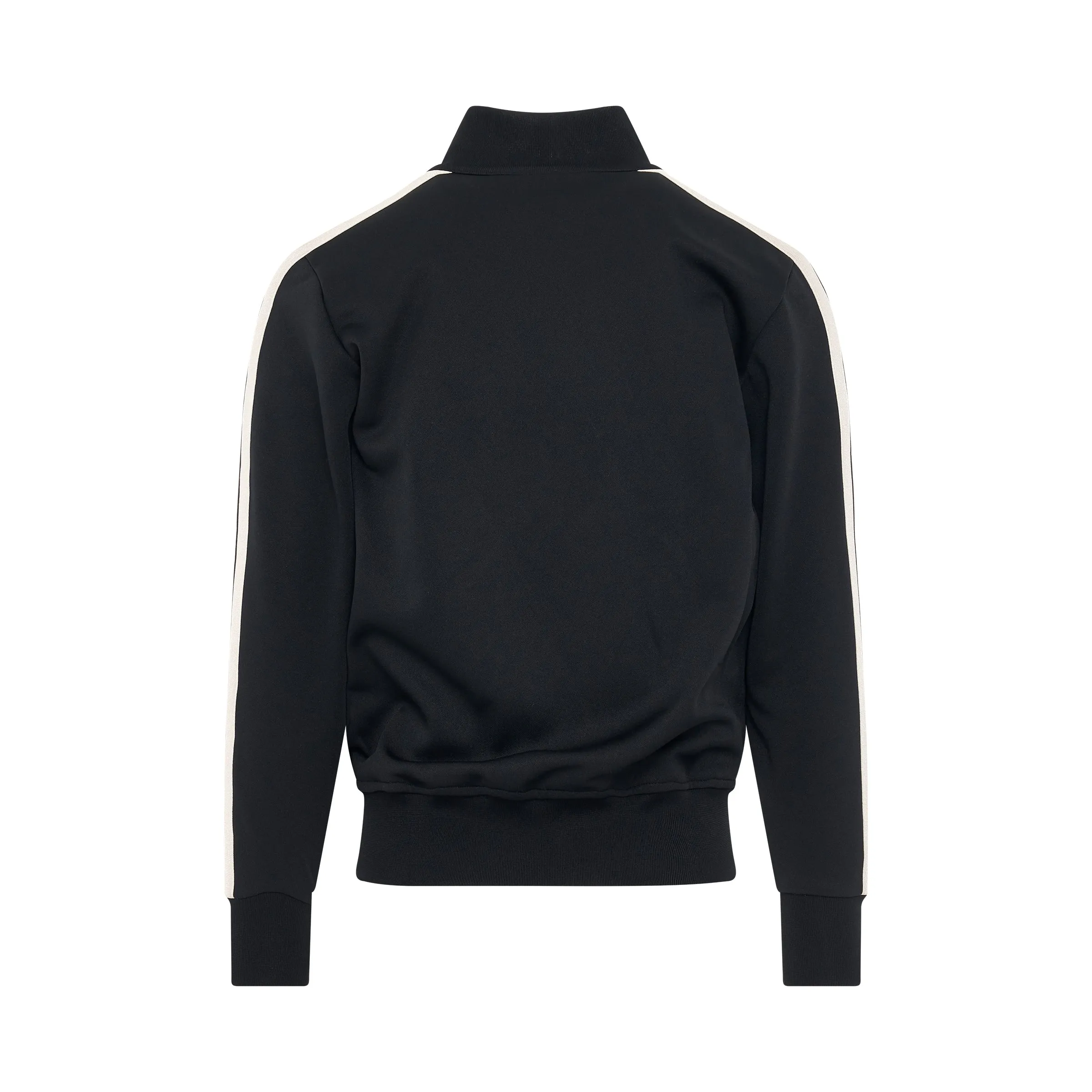 Monogram Embroidered Track Jacket in Black sold by MARAIS product image thumbnail 4