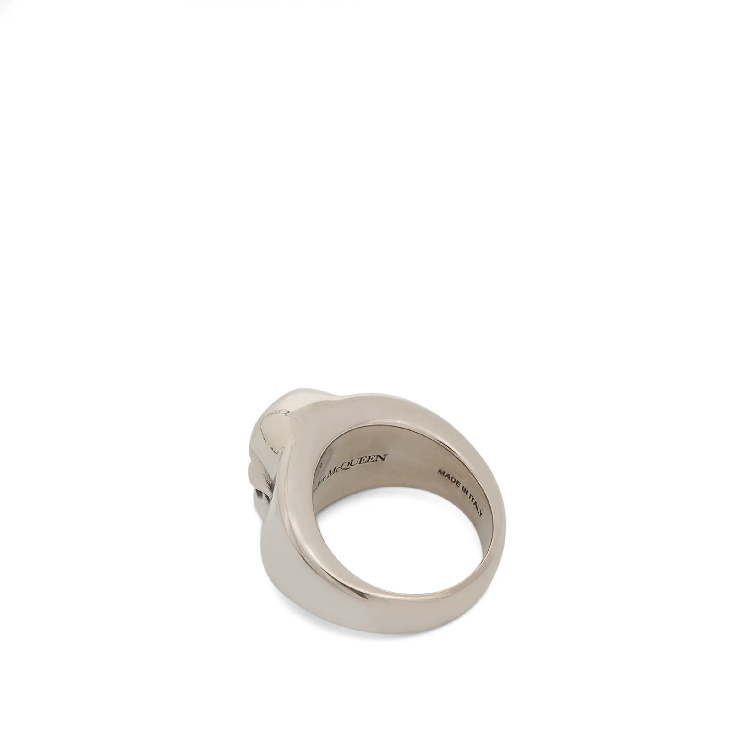 Skull Metal Signet Ring sold by MARAIS product image thumbnail 3