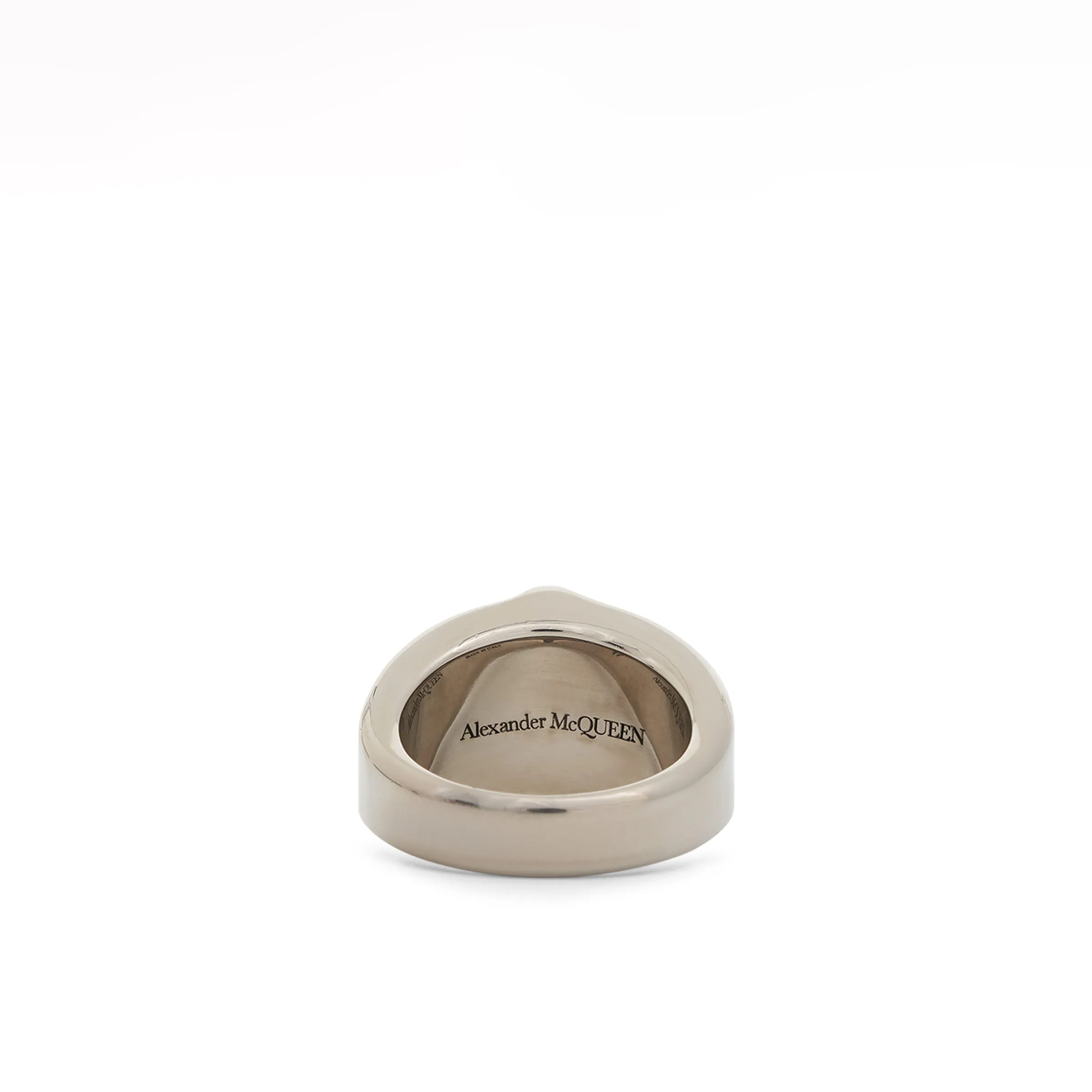 Skull Metal Signet Ring sold by MARAIS product image thumbnail 4