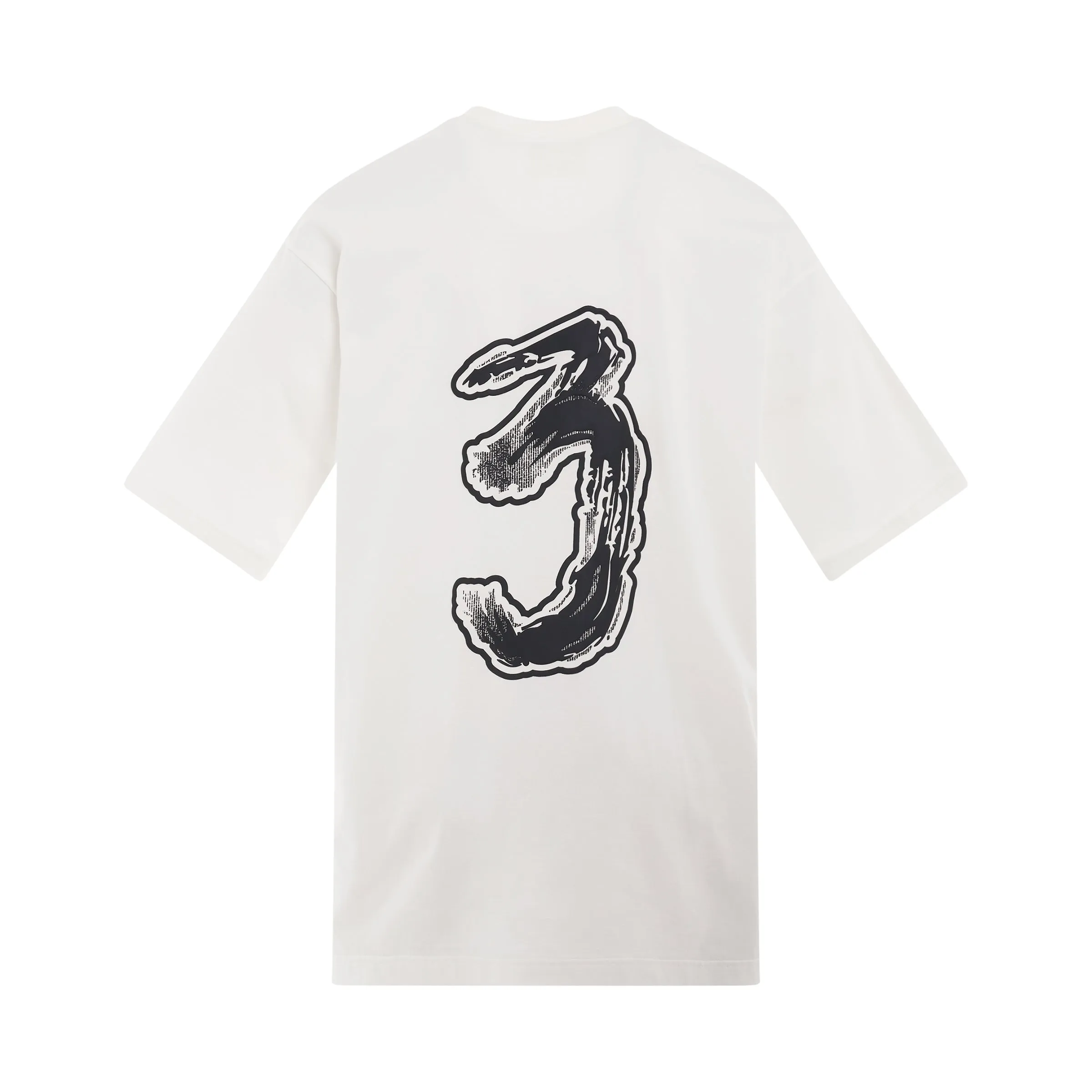 Graphic Logo T-Shirt in Off White sold by MARAIS product image thumbnail 4