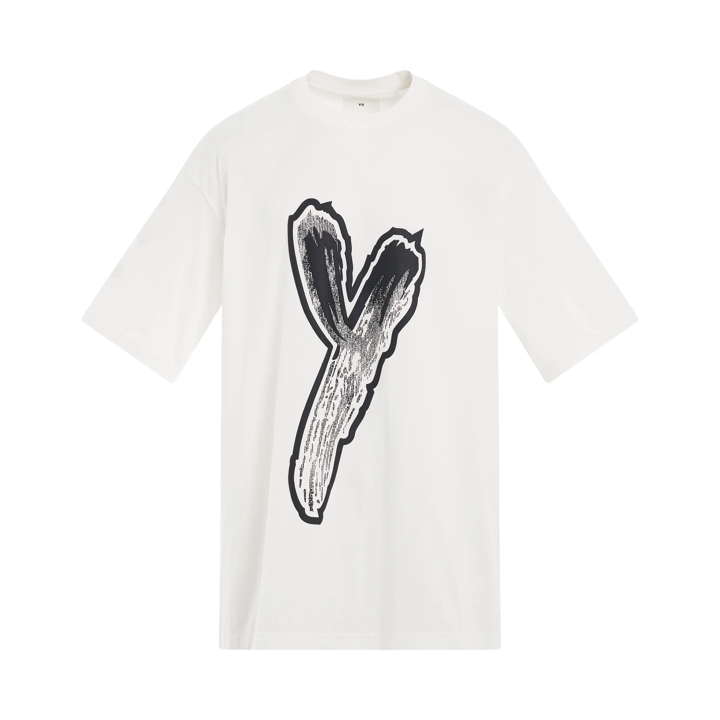 Graphic Logo T-Shirt in Off White sold by MARAIS