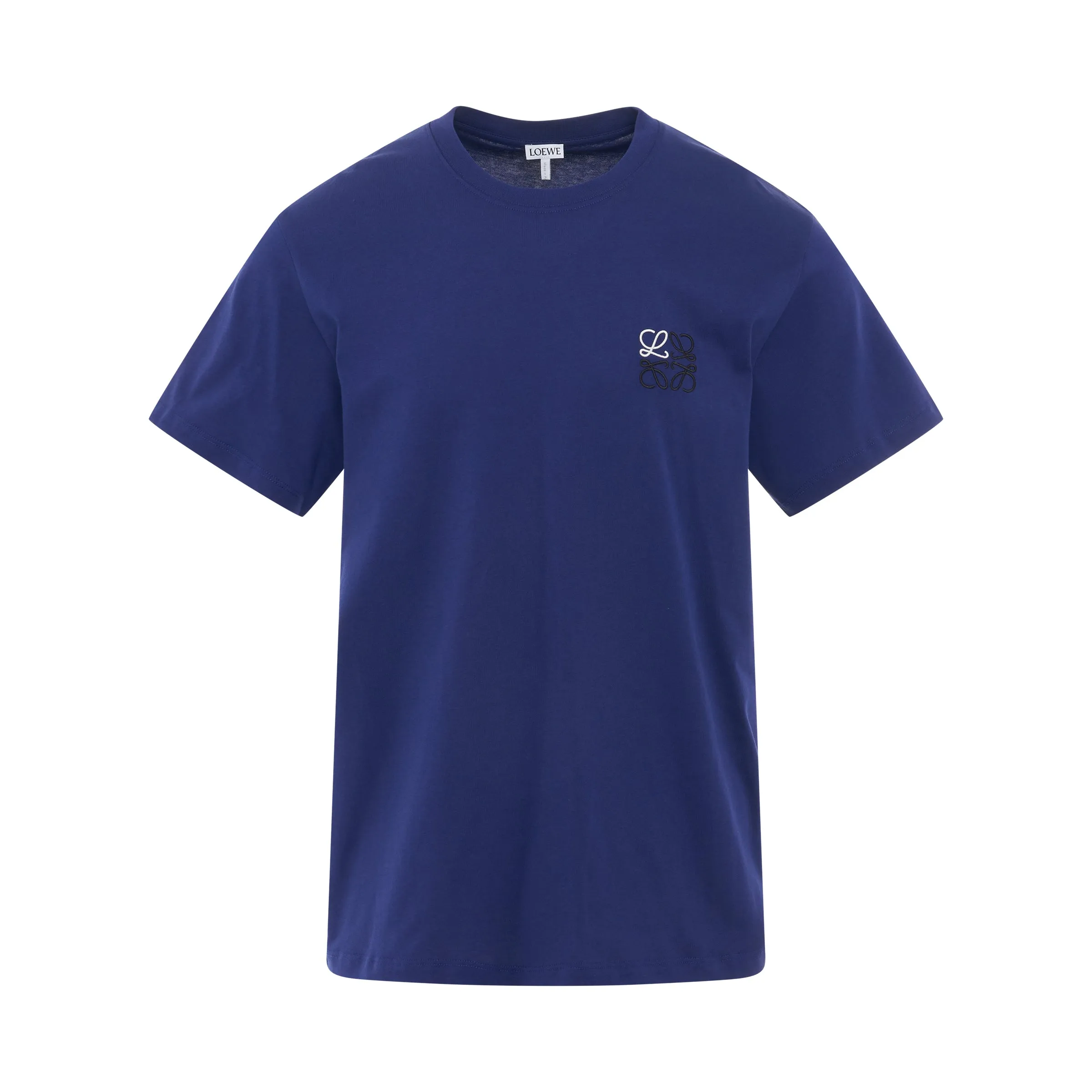 Anagram Logo T-Shirt in Sapphire sold by MARAIS