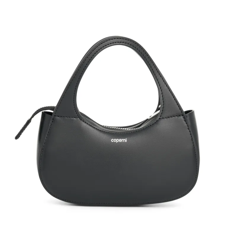 Micro Baguette Swipe Bag in Black sold by MARAIS