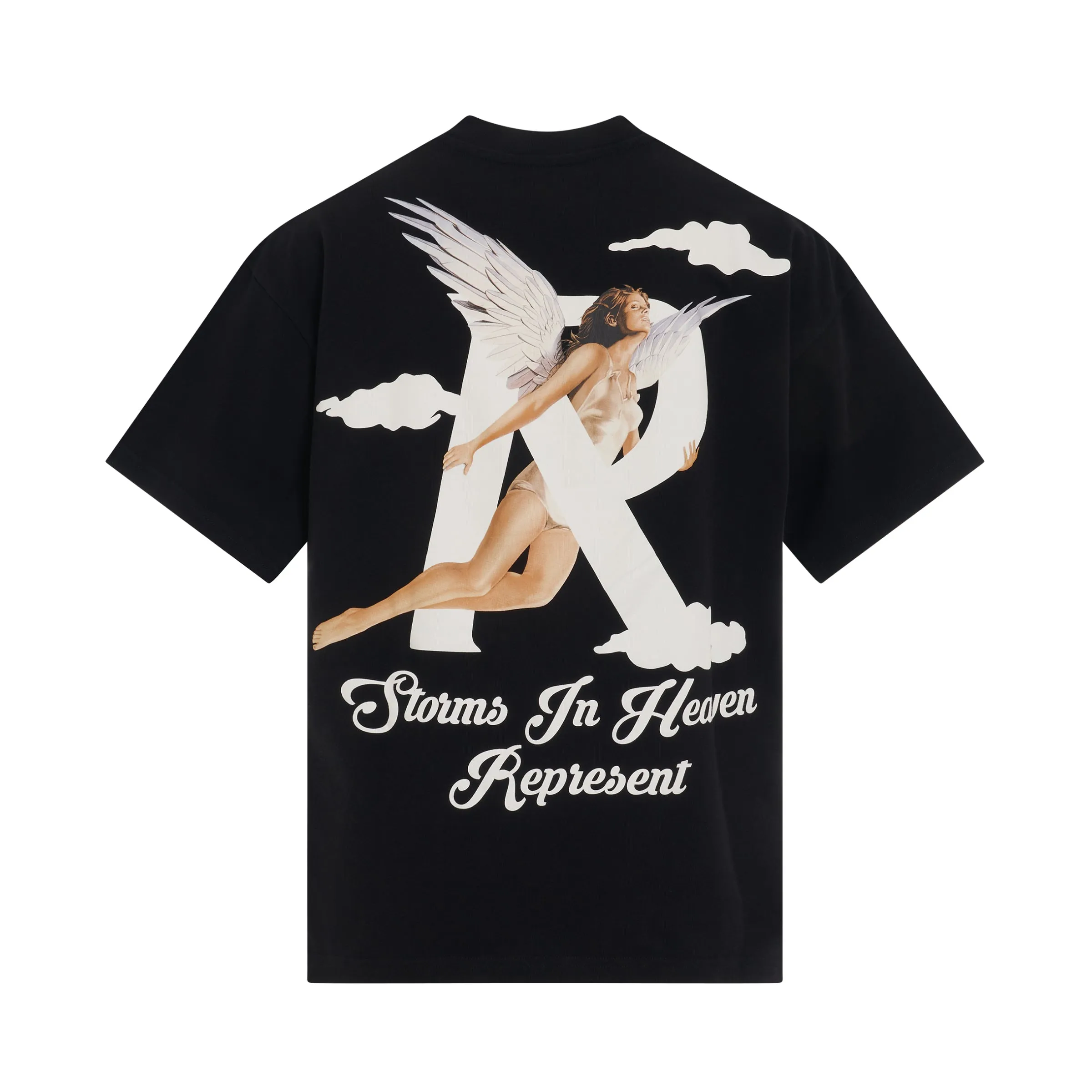 Storms in Heaven T-Shirt in Jet Black sold by MARAIS product image thumbnail 4