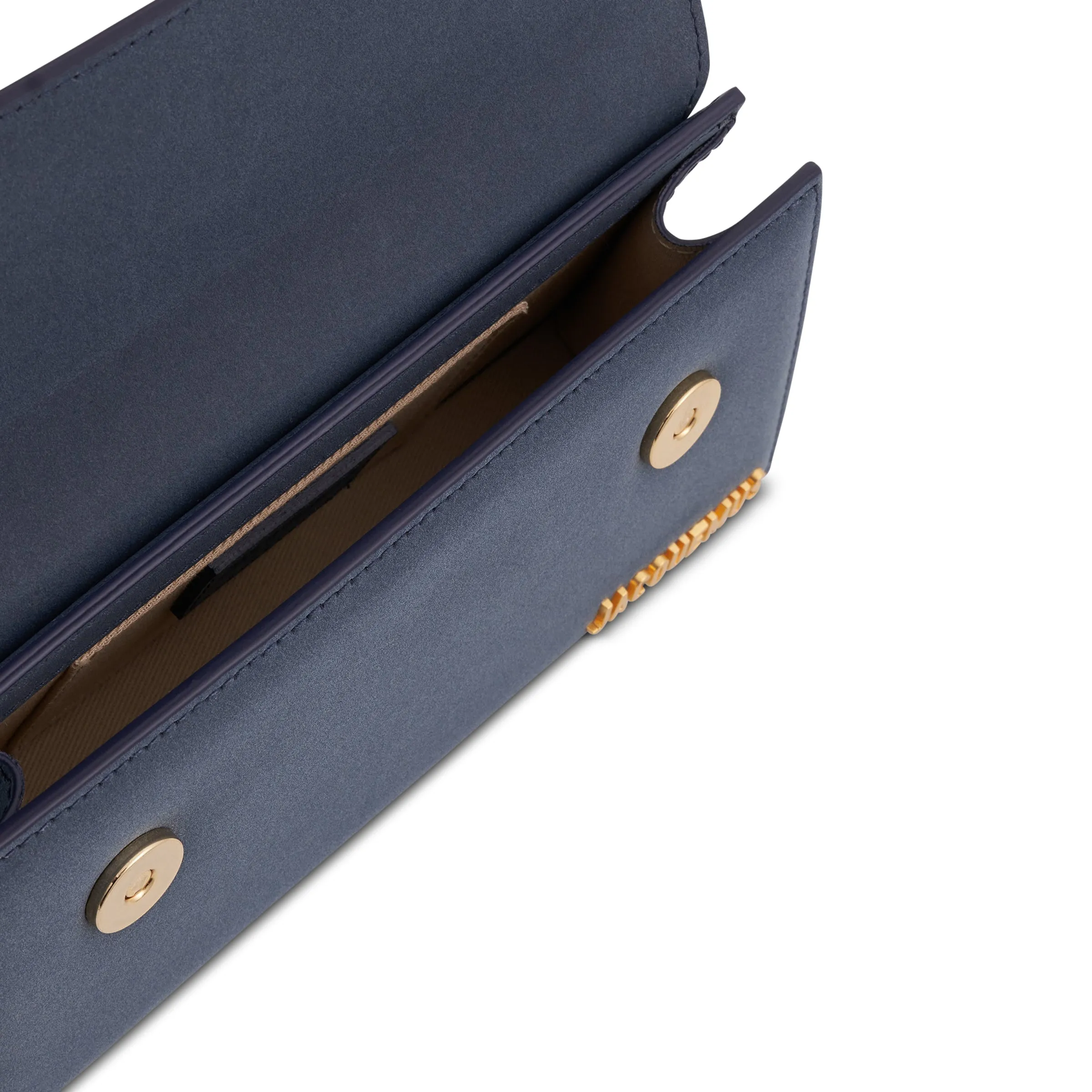 Le Chiquito Long Leather Bag in Dark Navy sold by MARAIS product image thumbnail 4