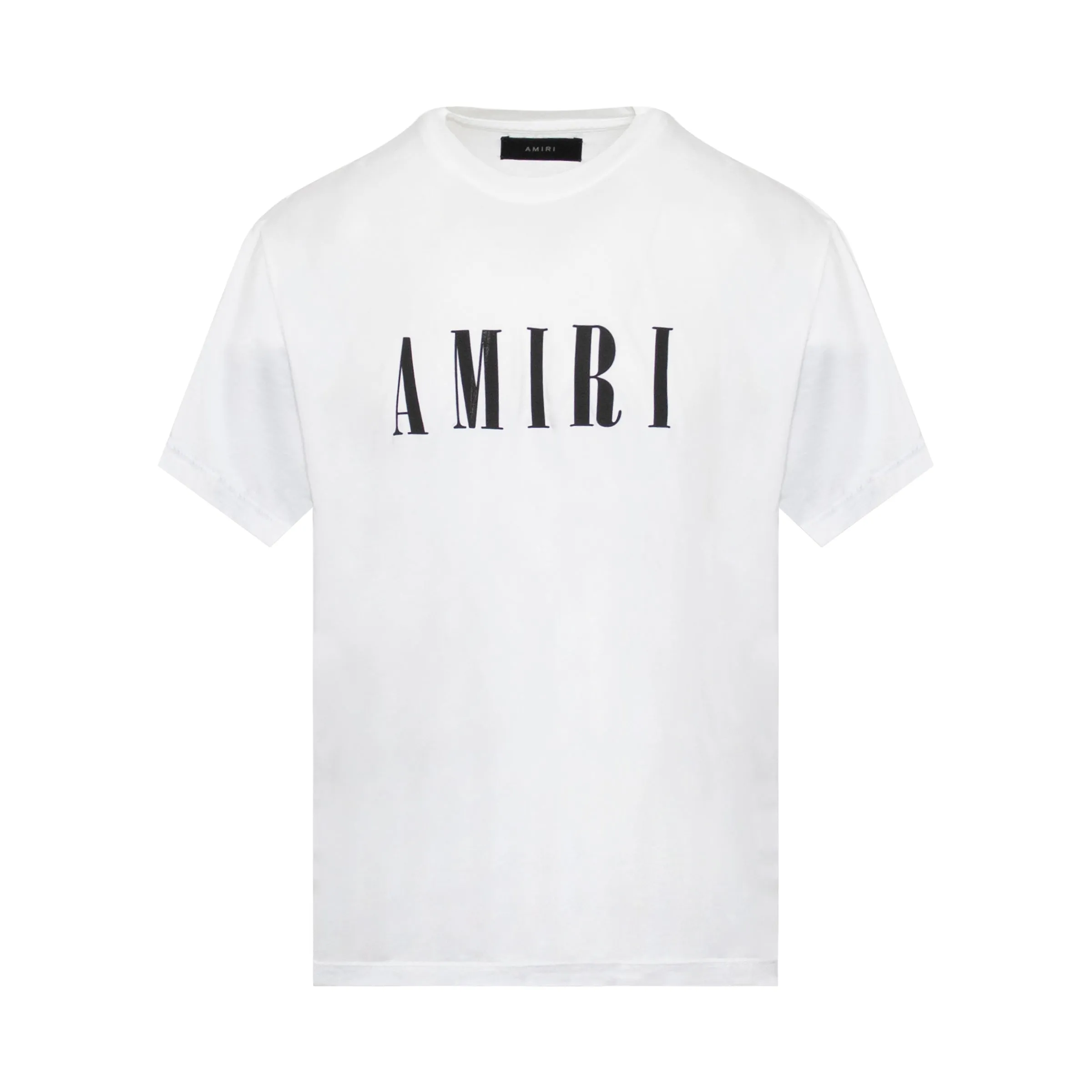 Amiri Core Logo T-Shirt in White sold by MARAIS