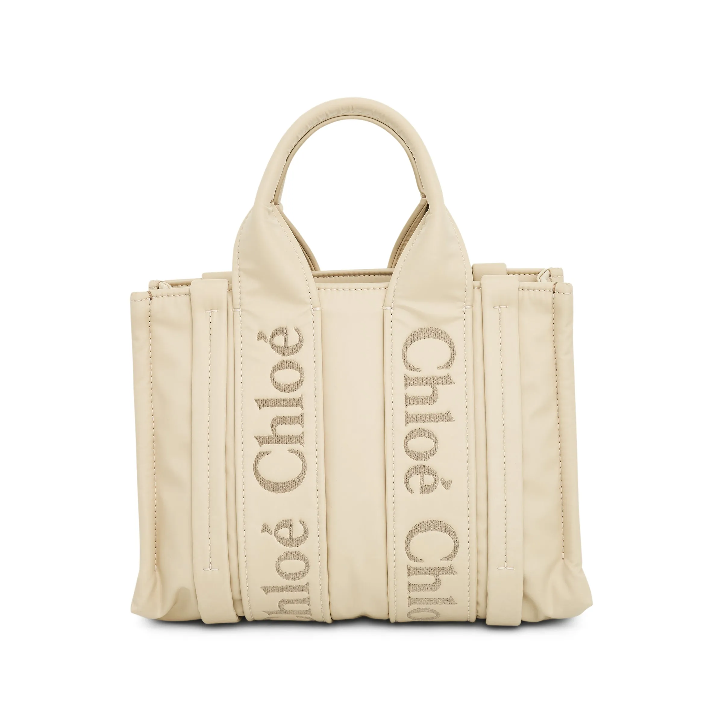 Small Woody Tote Bag in Dusty Ivory sold by MARAIS product image thumbnail 4