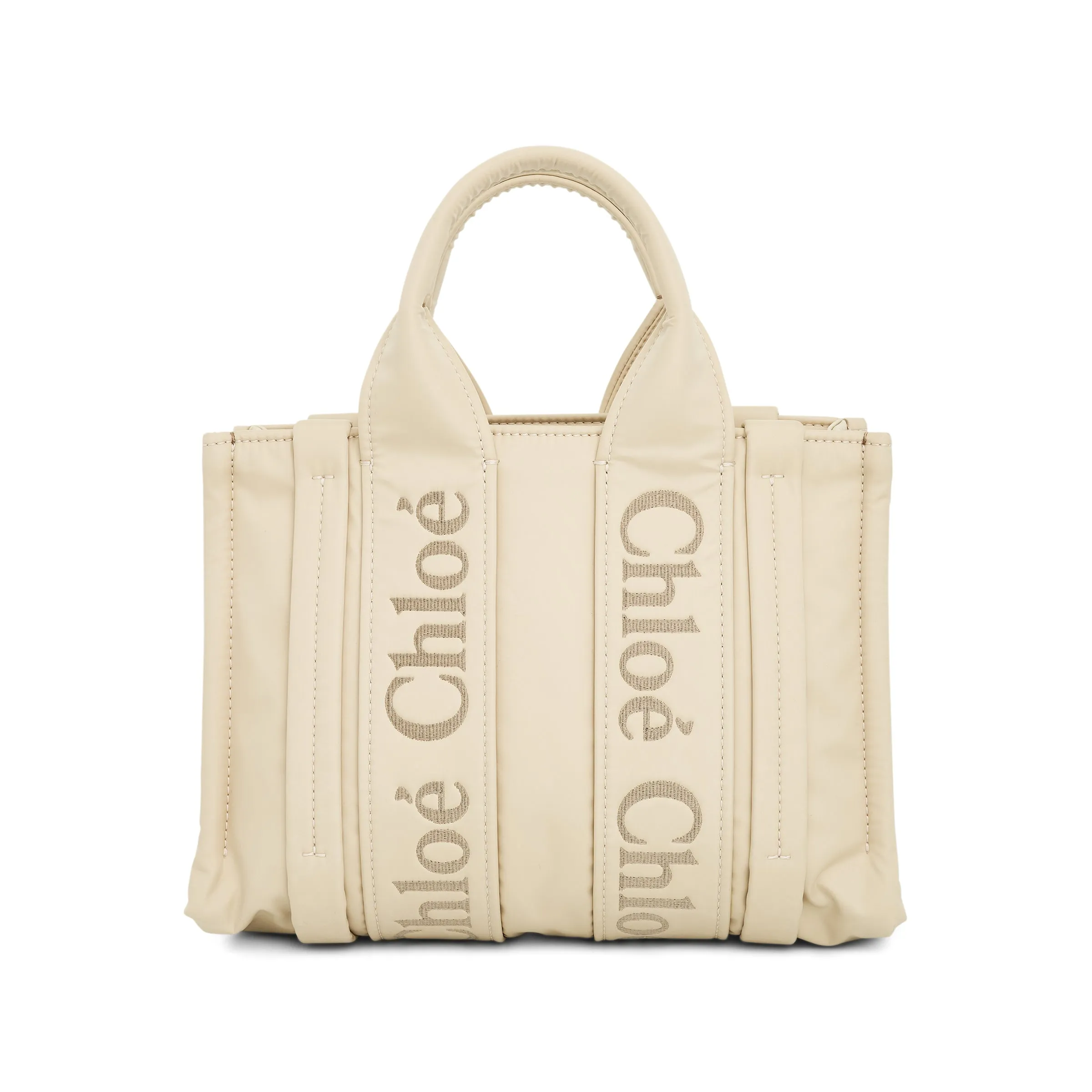 Small Woody Tote Bag in Dusty Ivory sold by MARAIS product image thumbnail 2
