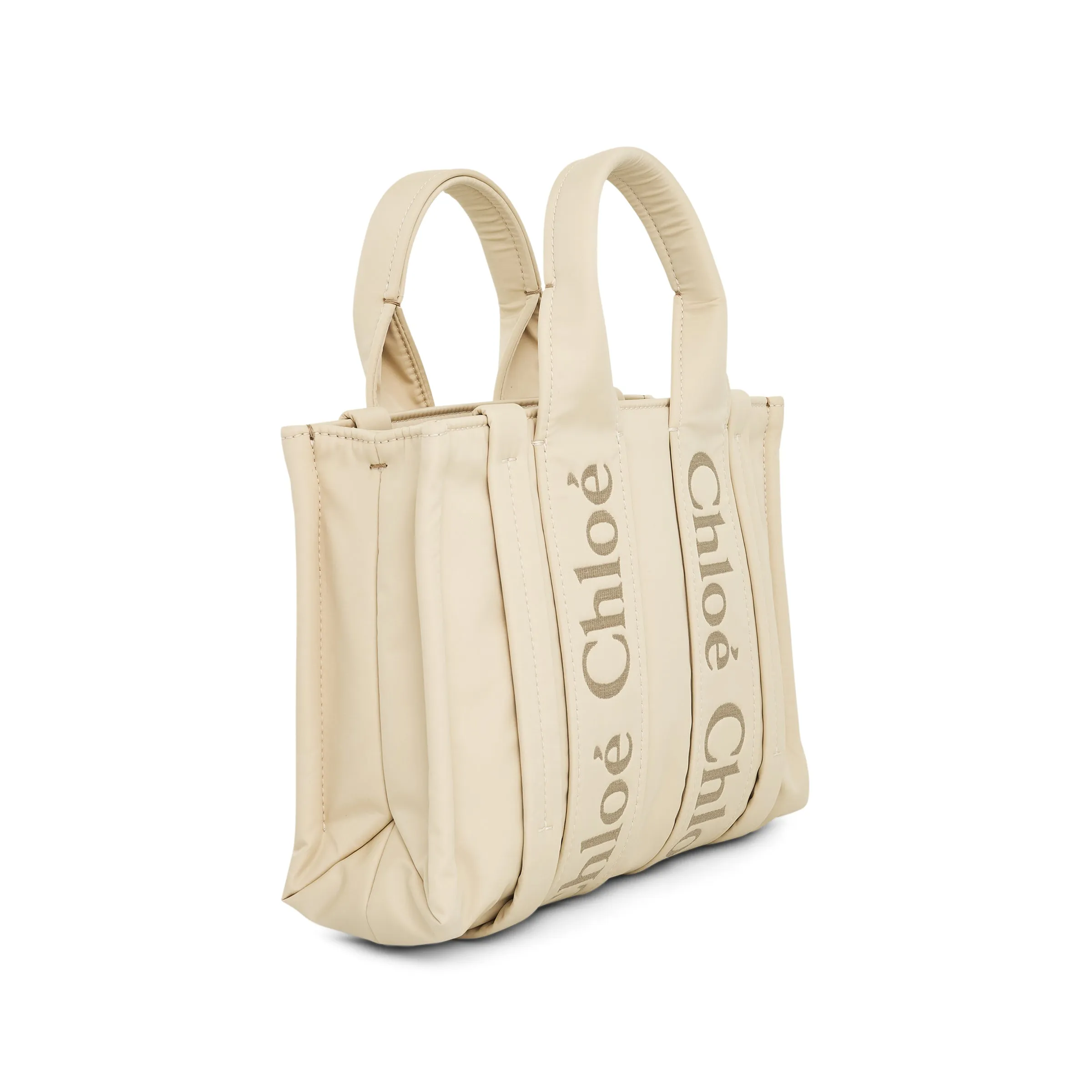 Small Woody Tote Bag in Dusty Ivory sold by MARAIS product image thumbnail 3