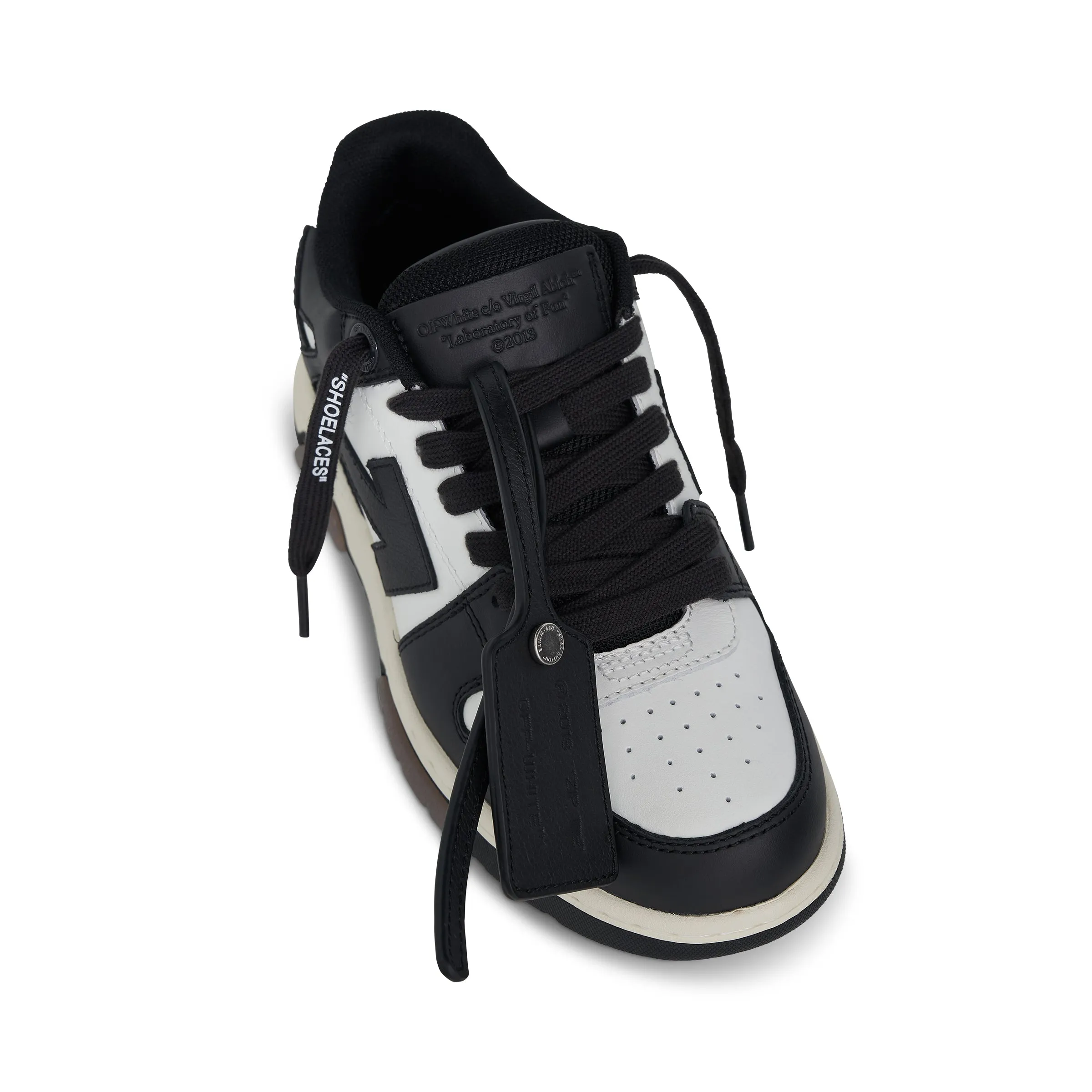 Out Of Office Calf Leather Sneakers in White/Grey sold by MARAIS product image thumbnail 4