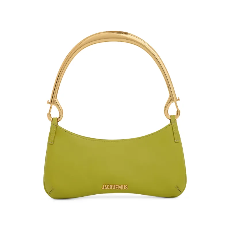 Le Bisou Mousqueton Bag in Green sold by MARAIS