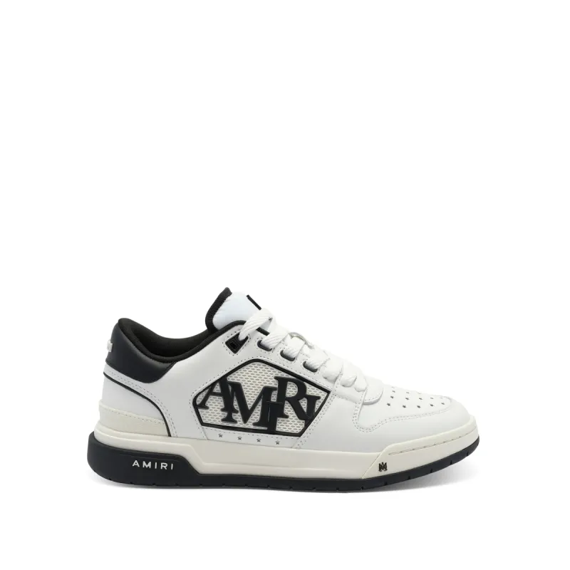 Classic Low Sneaker in White/Black sold by MARAIS