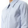 Classic Stripe Shirt in Light Blue sold by MARAIS