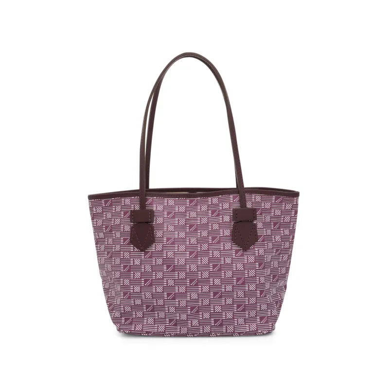 Saint Tropez Tote PM in Burgundy sold by MARAIS