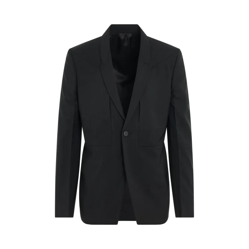 Fogpocket Soft Blazer in Black sold by MARAIS