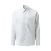 Stripe Poplin Shirt in Blue sold by MARAIS