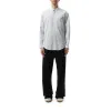 Stripe Poplin Shirt in Blue sold by MARAIS