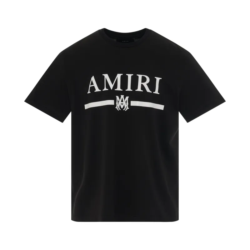 MA Bar Logo T-Shirt in Black sold by MARAIS