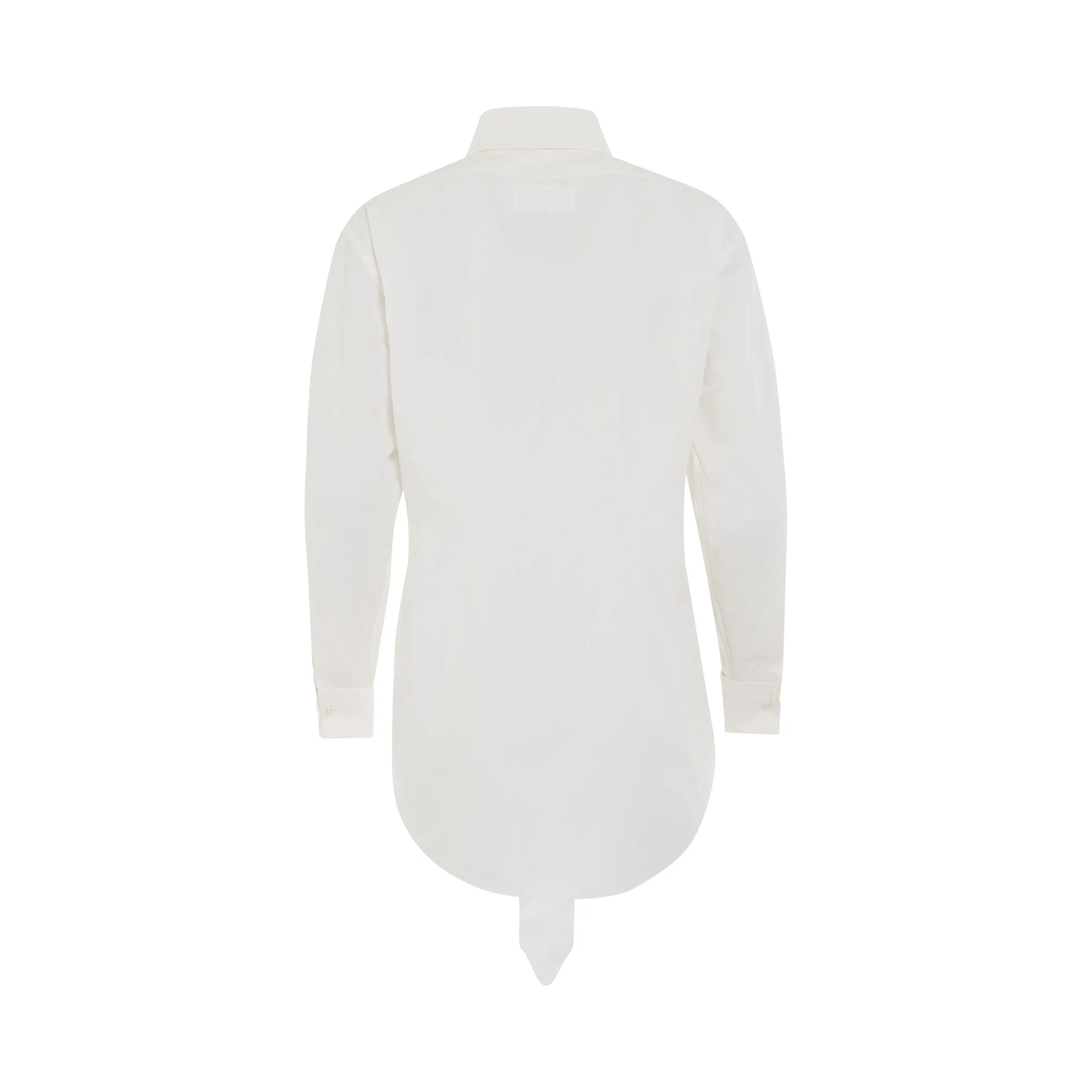M Cotton Poplin Shirt in White sold by MARAIS product image thumbnail 4