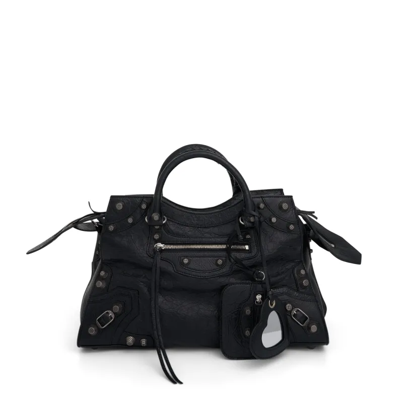 Neo Cagole City Handbag in Black made by Balenciaga