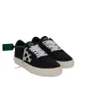 Low Vulcanized Canvas Sneakers in Black/White sold by MARAIS