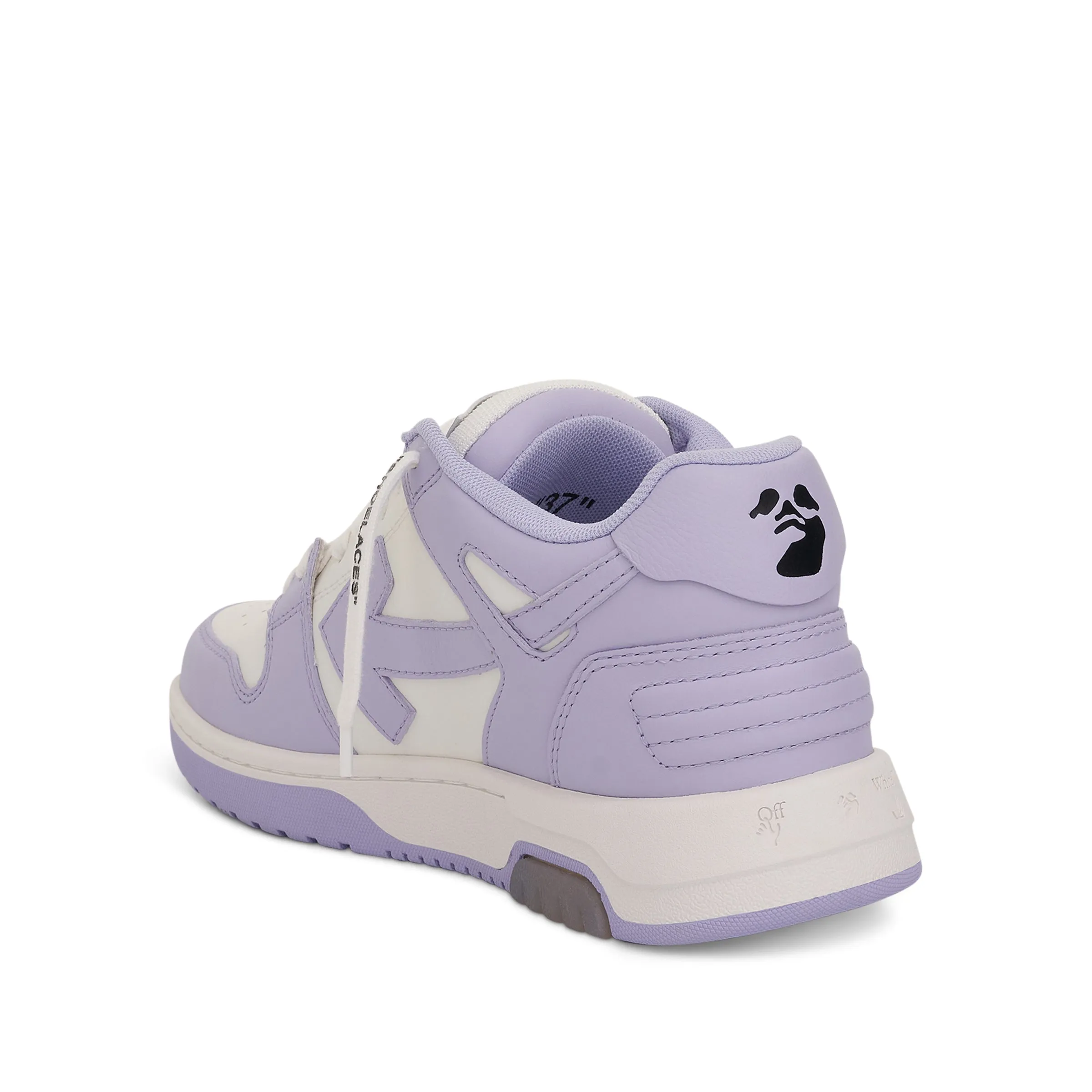 Out Of Office Sneaker in White/Lilac sold by MARAIS product image thumbnail 4