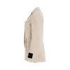 Toybox Dry Wool Belted Jacket in Sand sold by MARAIS
