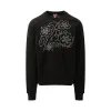Constellation Embroidered Sweatshirt in Black sold by MARAIS