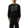 Constellation Embroidered Sweatshirt in Black sold by MARAIS