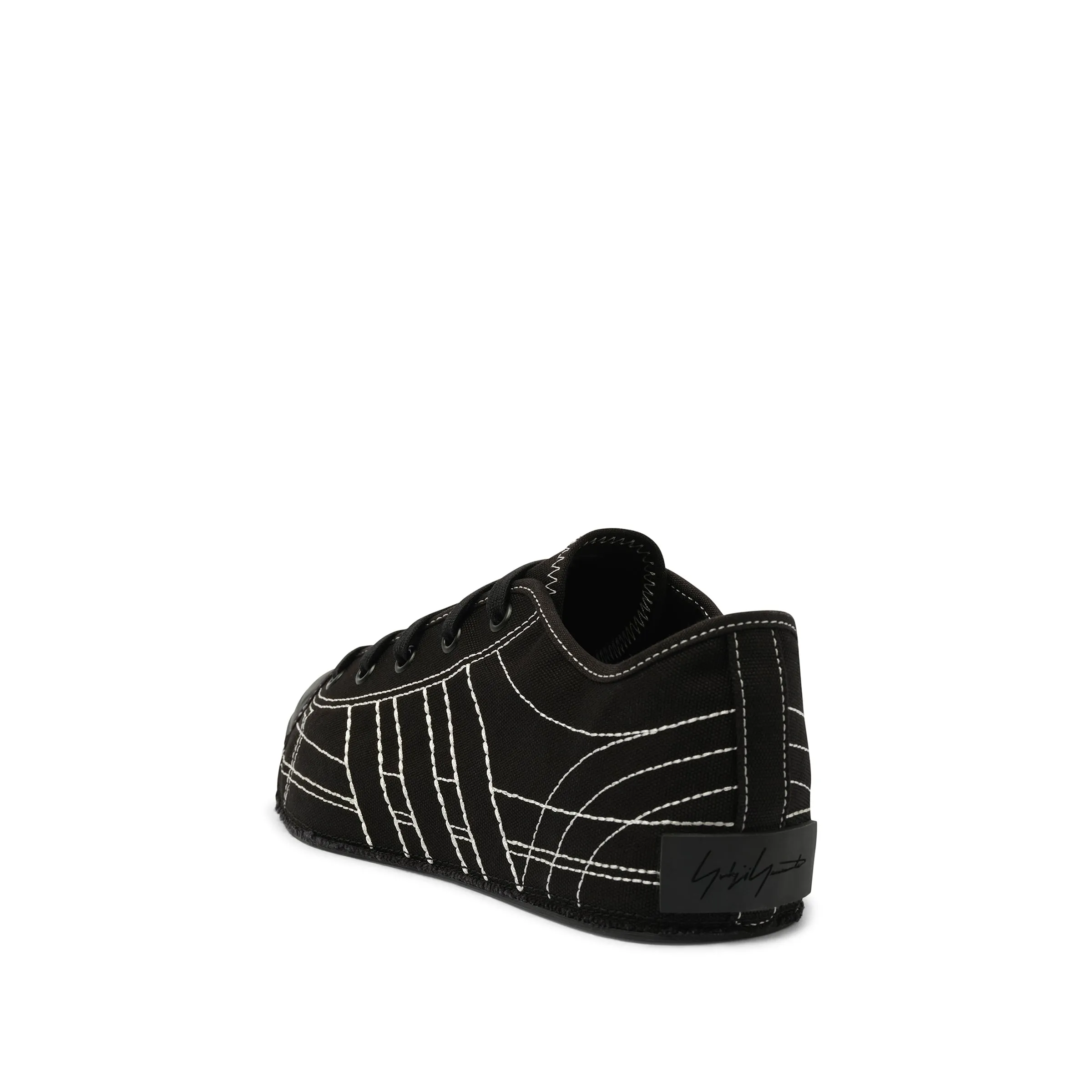 Nizza Low Sneaker in Black/Off White sold by MARAIS product image thumbnail 3