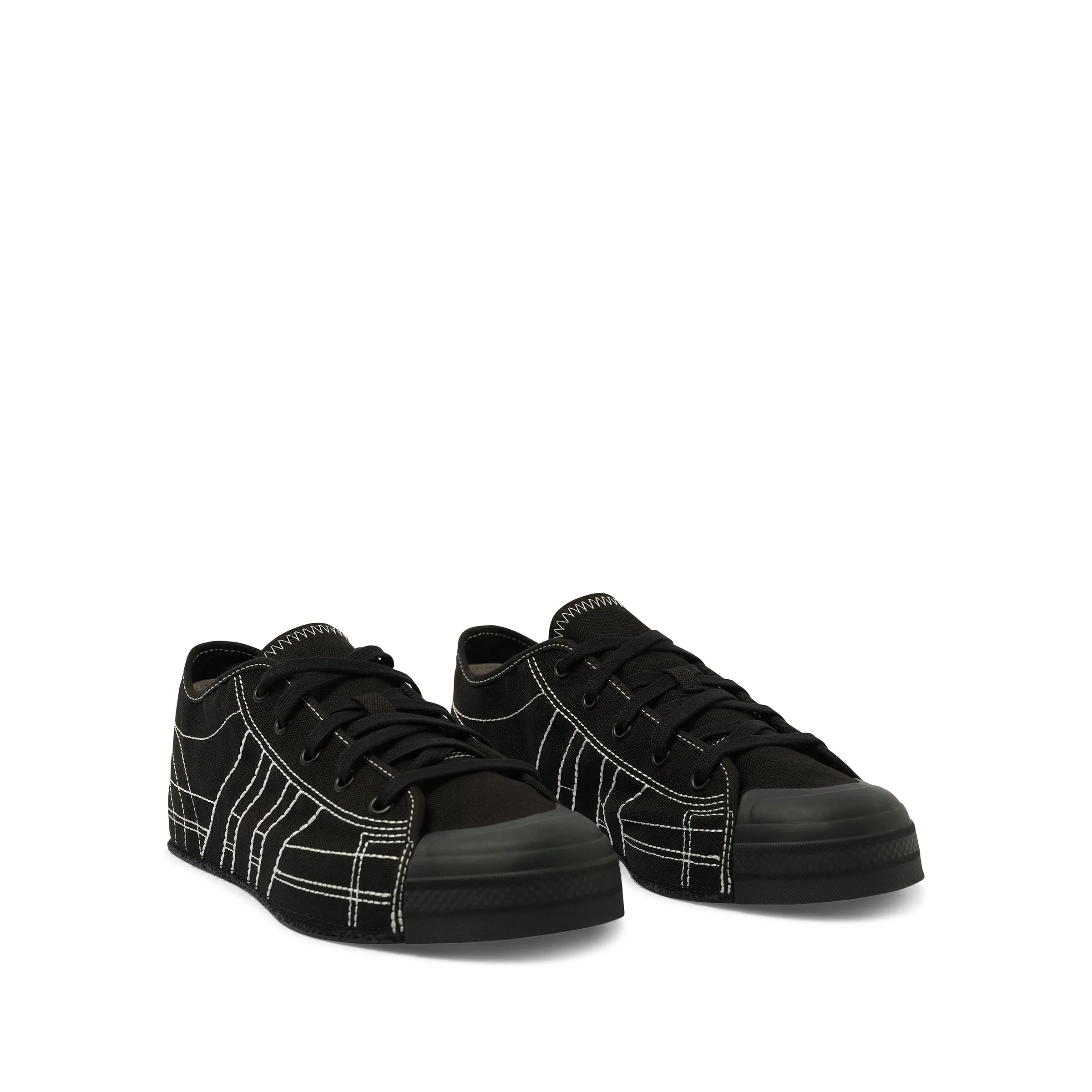 Nizza Low Sneaker in Black/Off White sold by MARAIS product image thumbnail 2