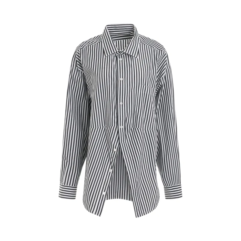 Swing Shirt in Black/White sold by MARAIS