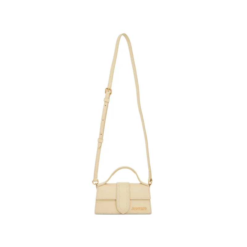 Le Bambino Leather Bag in Ivory sold by MARAIS