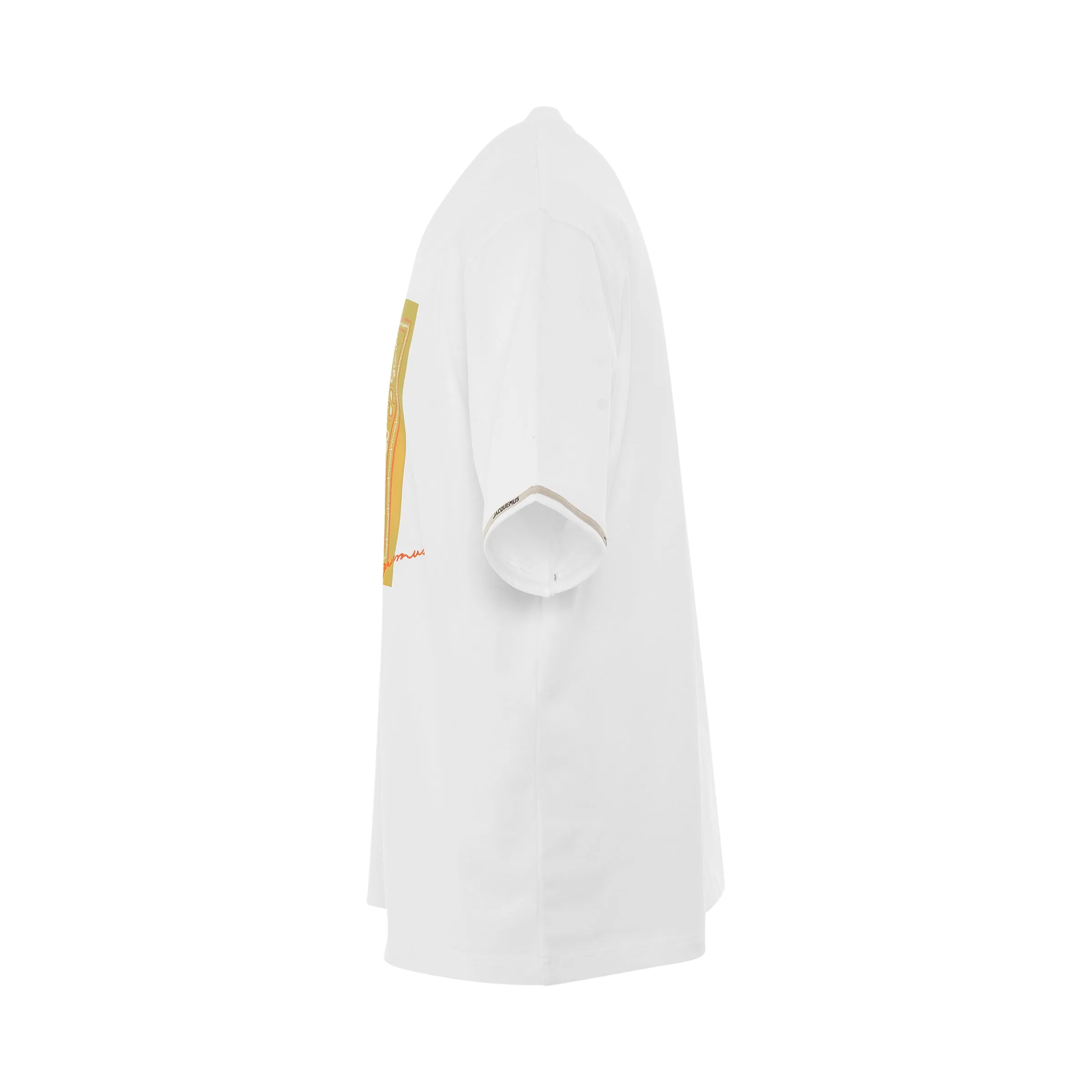 Toahlha Bandana Logo T-Shirt in White sold by MARAIS product image thumbnail 3