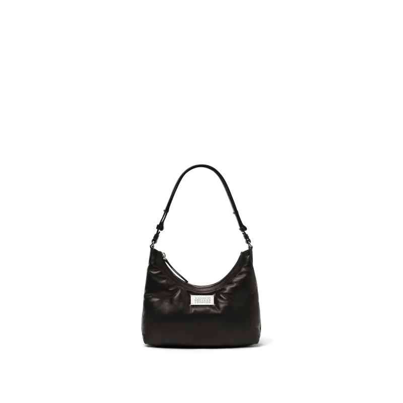 Small Glam Slam Hobo Bag in Black sold by MARAIS