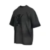 Bolt Teddy Bear Print T-Shirt in Black sold by MARAIS