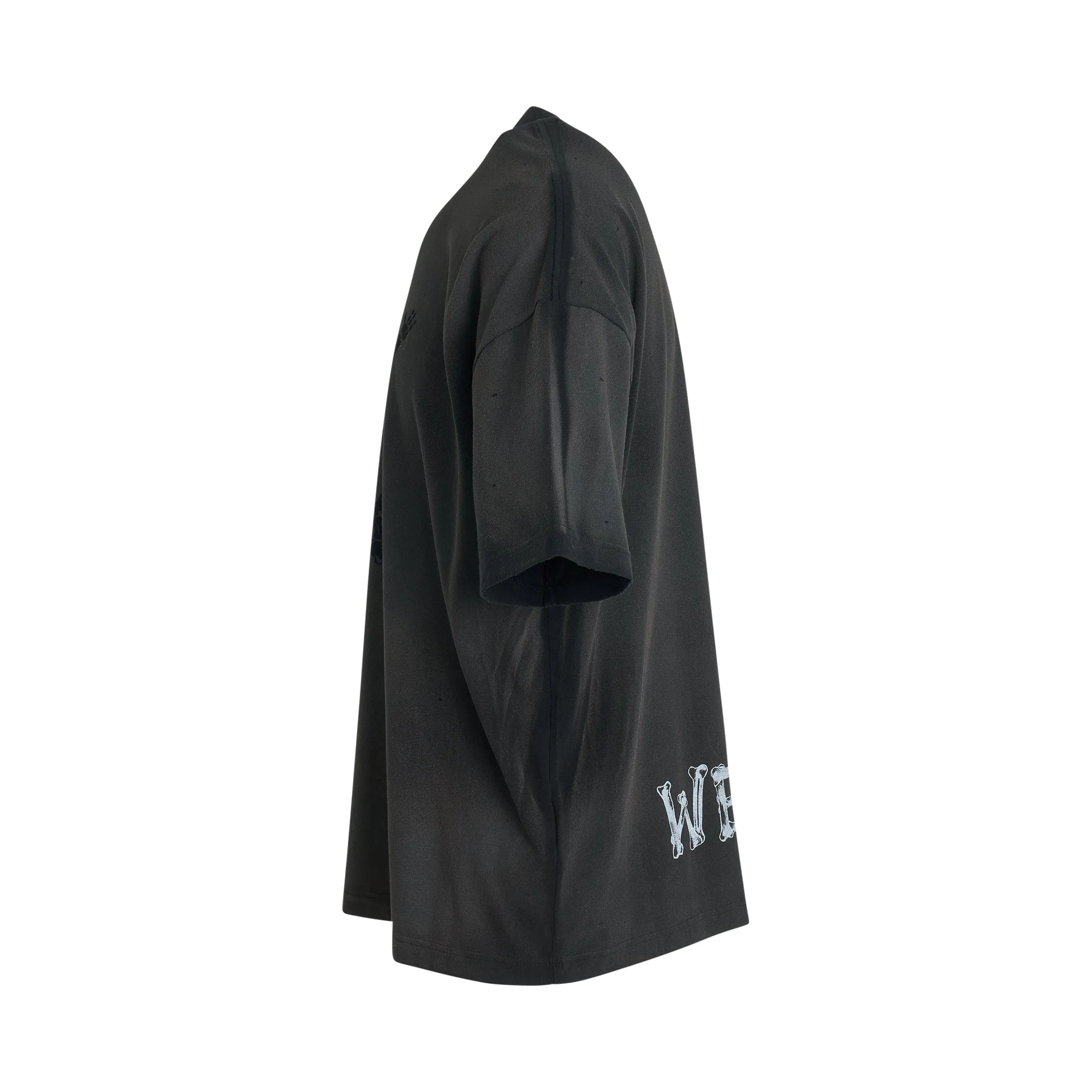 Bolt Teddy Bear Print T-Shirt in Black sold by MARAIS product image thumbnail 3