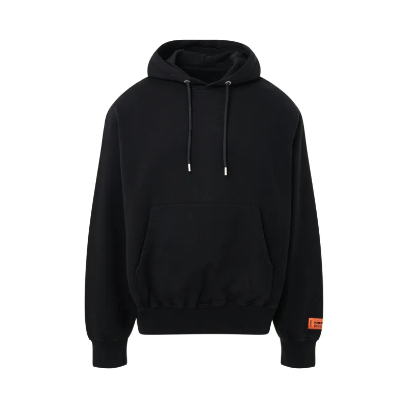 Heron Ex-Ray Recycled Hoodie in Black sold by MARAIS
