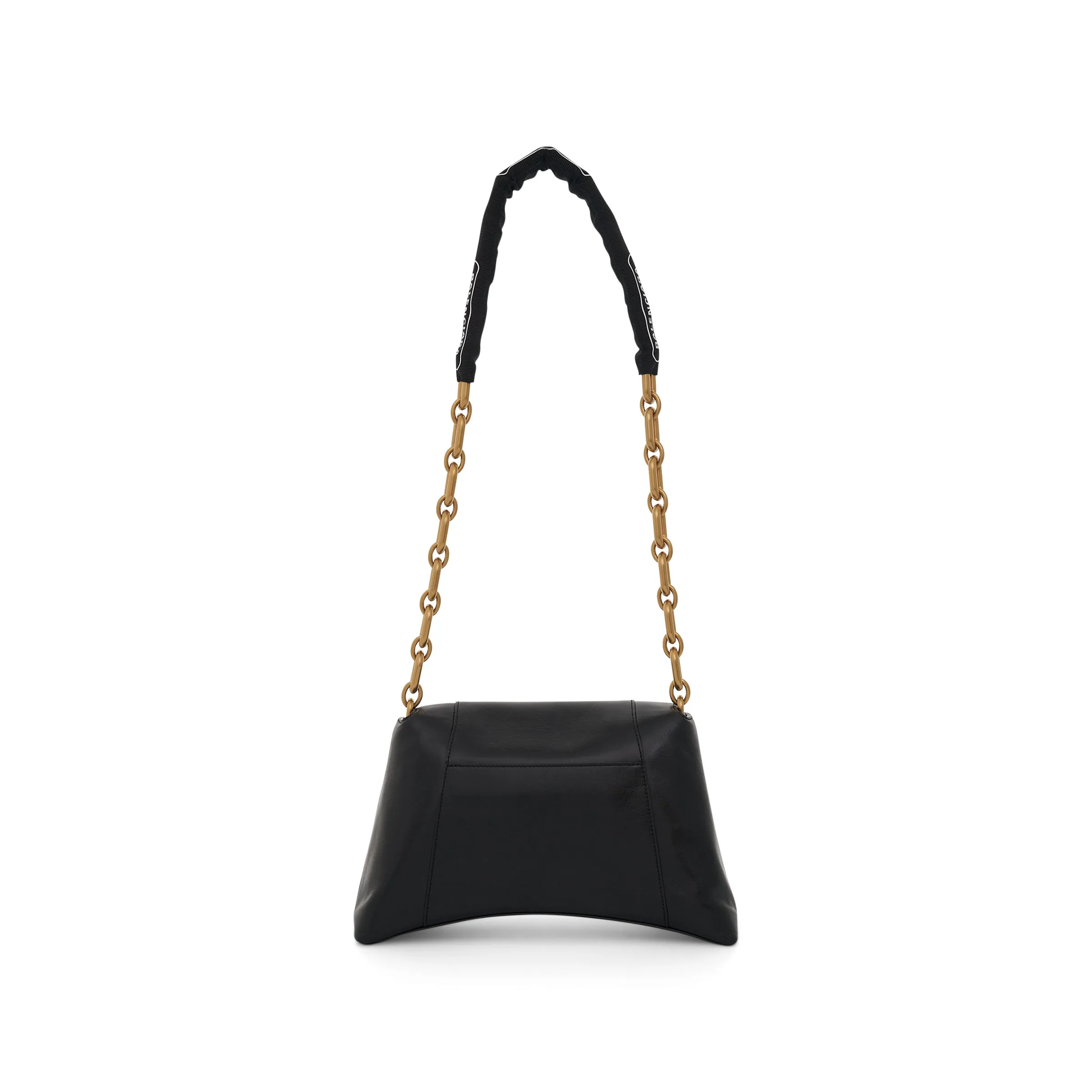 Downtown Small Shoulder Bag with Chain in Black sold by MARAIS product image thumbnail 4