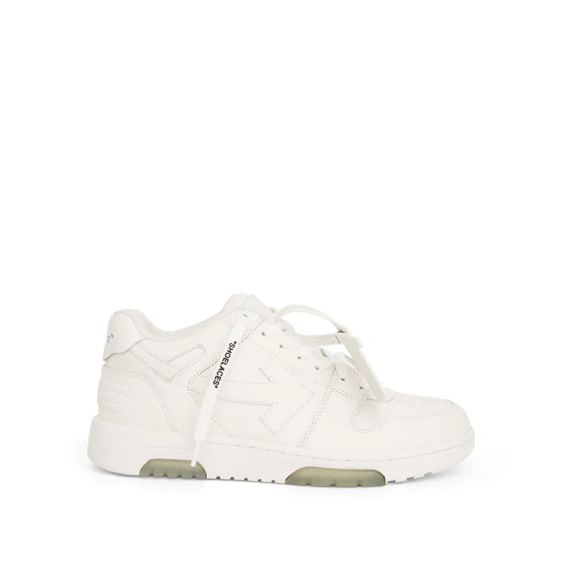 Out Of Office Leather Sneakers in White sold by MARAIS