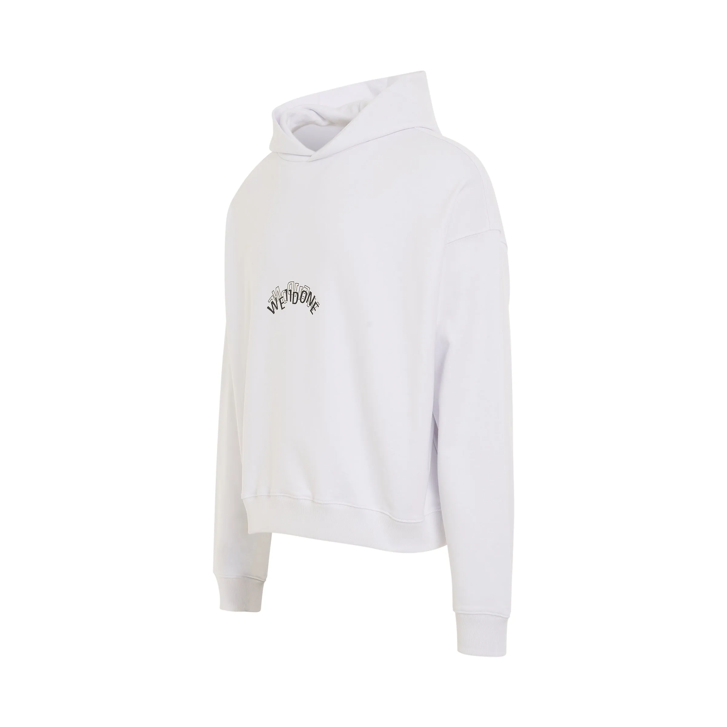 Layered Logo Hoodie in White sold by MARAIS product image thumbnail 2