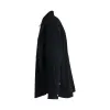 Denim Logo Print Shirt in Black sold by MARAIS
