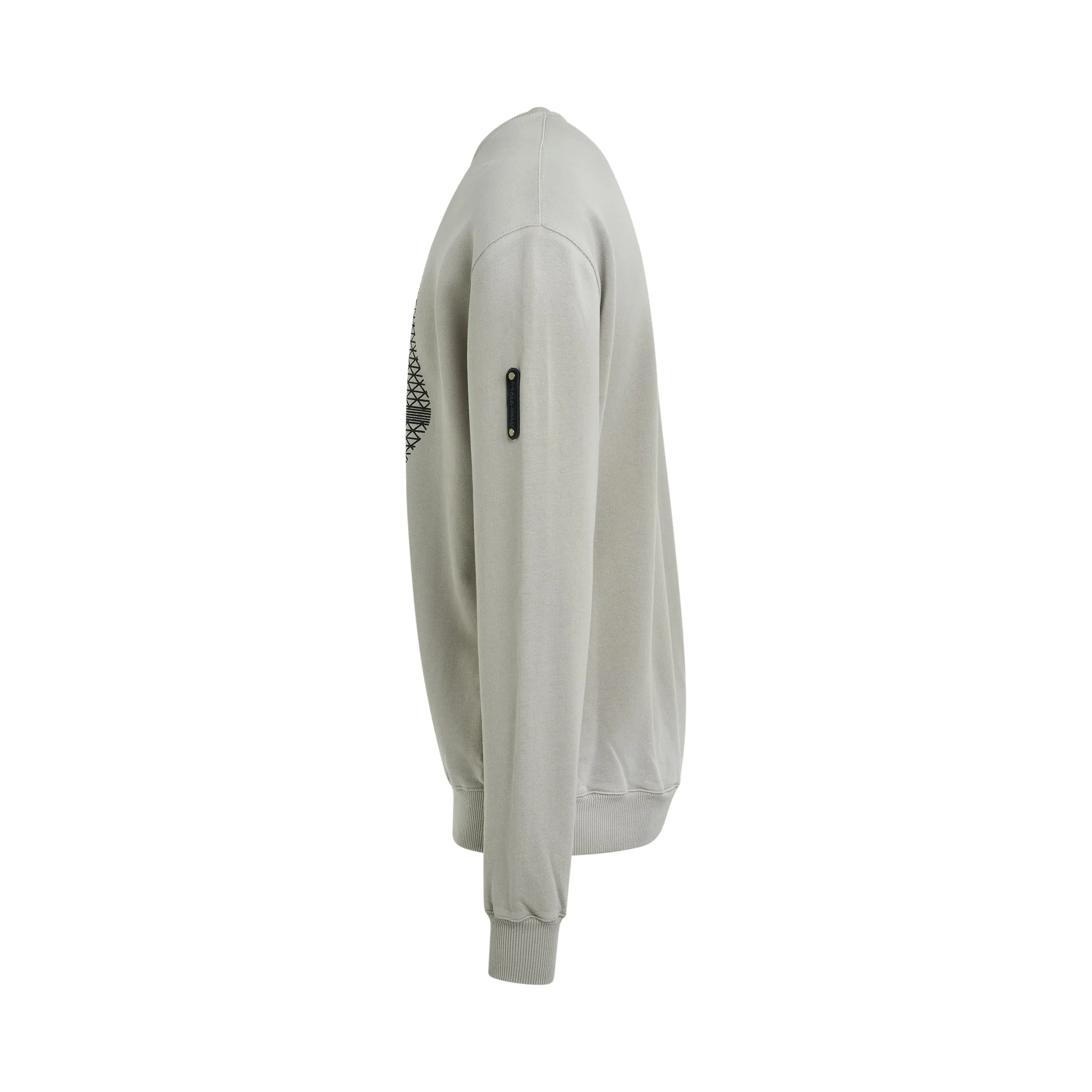 Gradient Crewneck in Light Grey sold by MARAIS product image thumbnail 3